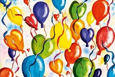 Bunte Luftballons