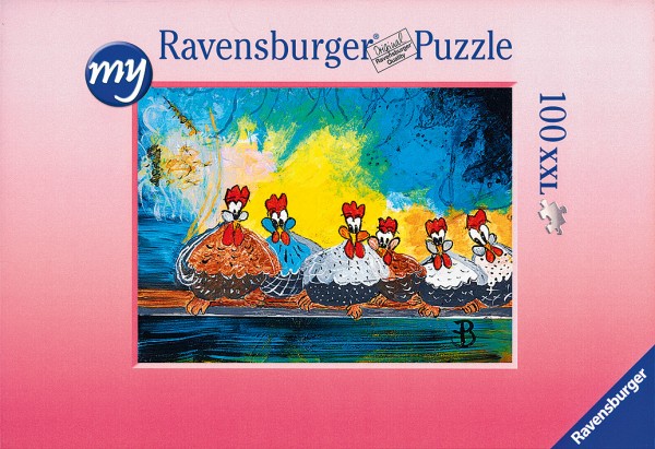 Puzzle «Nel pollaio»